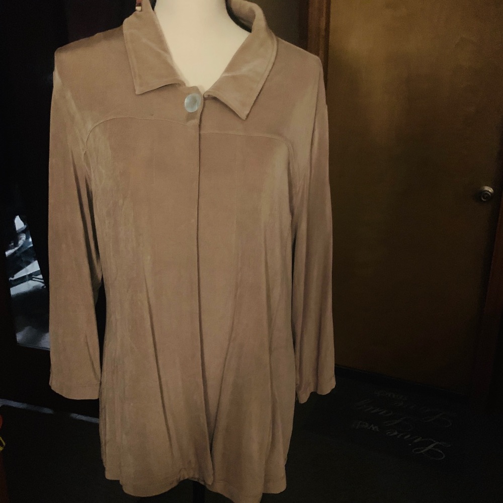 Weekend wear button down jacket